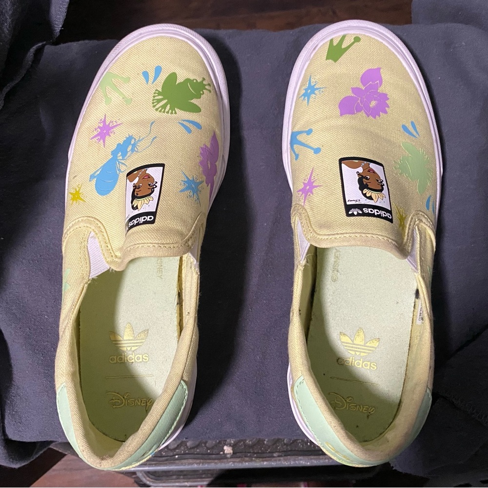 Adidas’s Slip-On Sneakers Disney Princess and the Frog